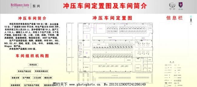 精密有序，高效生產(chǎn)——沖壓車(chē)間定置圖及車(chē)間簡(jiǎn)介圖片展示